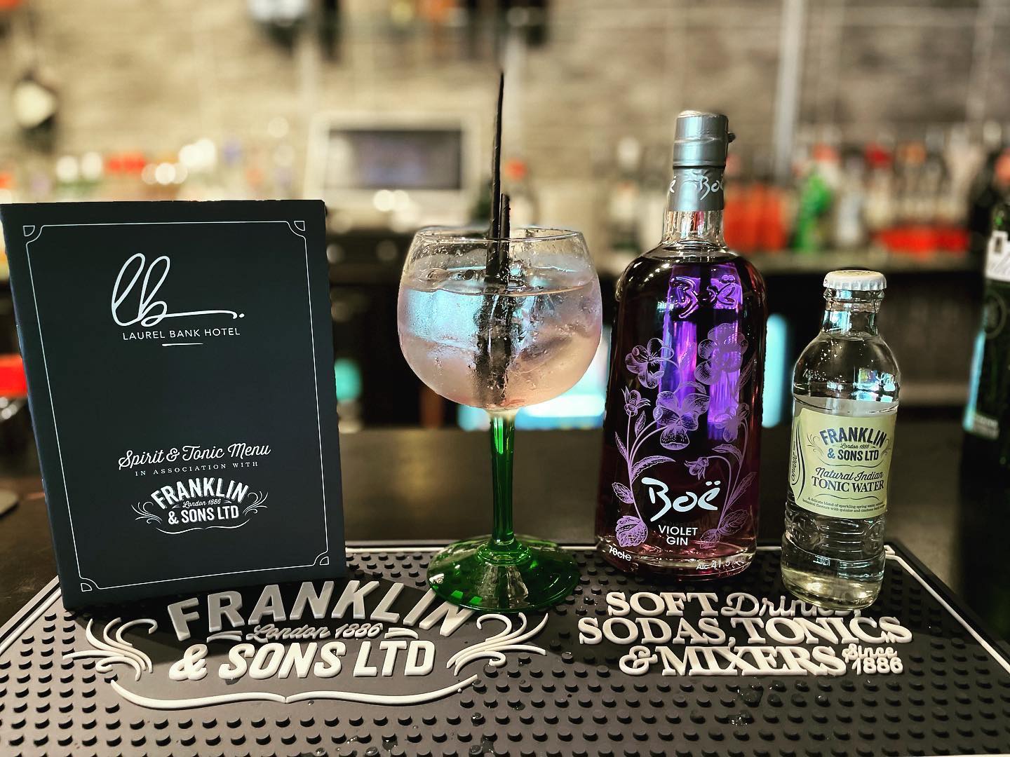 New Gin Menu Launched
